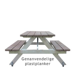 Table and bench set